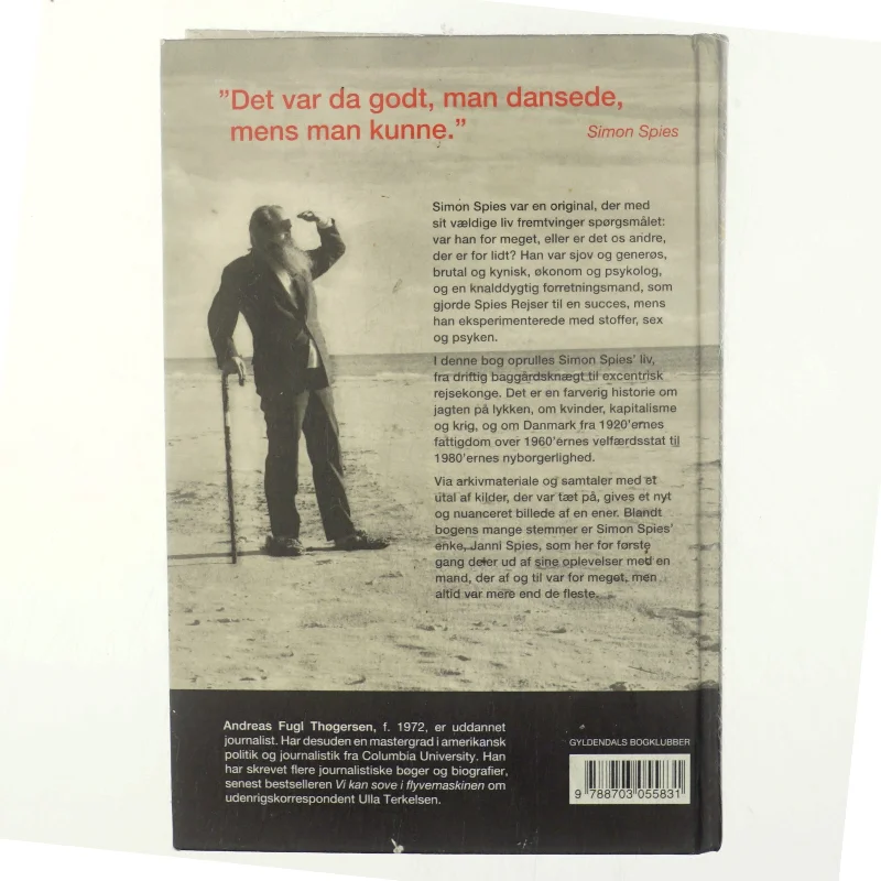 Simon Spies : solkongens liv og tid af Andreas Fugl Thøgersen (Bog)
