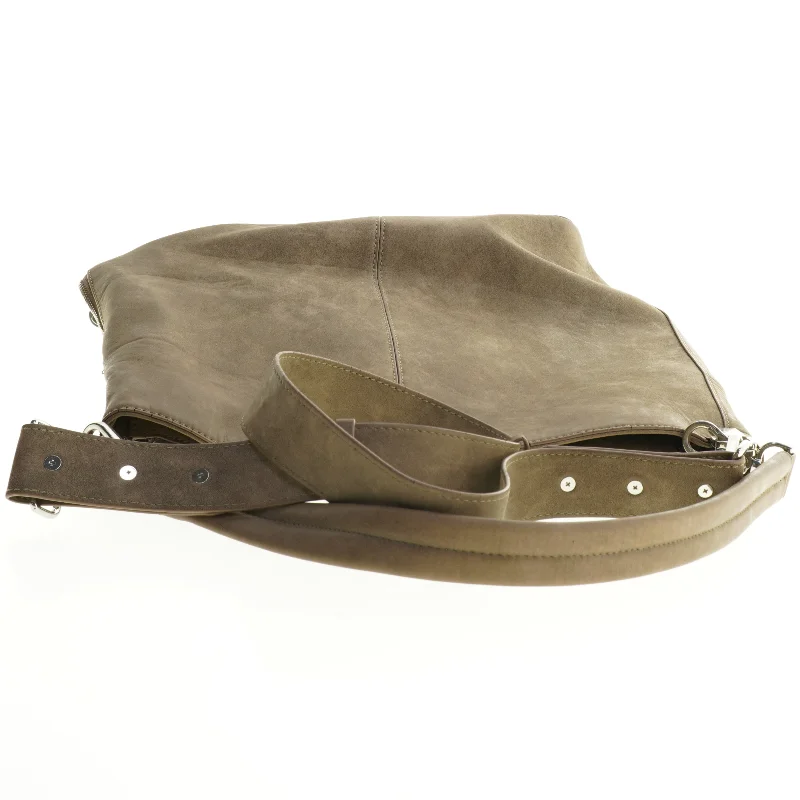 Lædertaske i skuldertaskestil fra Rosemunde (str. 40 x 35 x 16 cm)