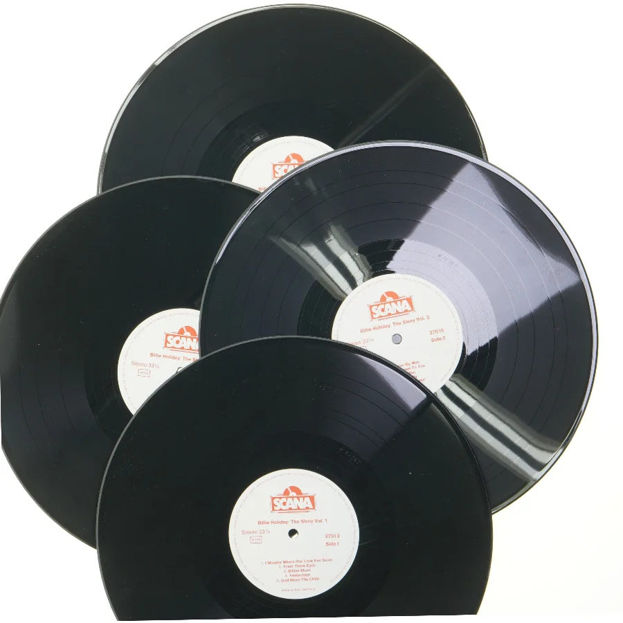 Billie Holiday - The Story, LP-Set fra Scana