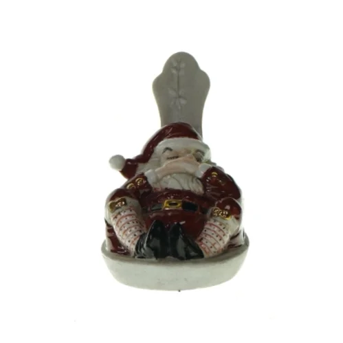 Dekorativ julemandsfiur fra Ukendt (str. LBH: 9,5x8x12cm)
