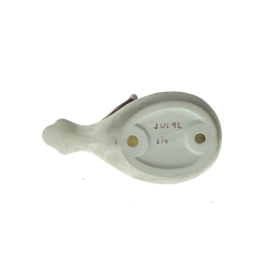 Dekorativ julemandsfiur fra Ukendt (str. LBH: 9,5x8x12cm)