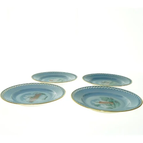 Tallerkener - 4stk fra Bing og Grøndahl (str. Ø25 cm)