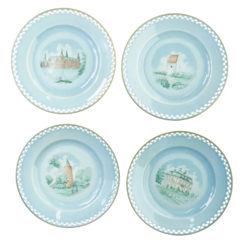 Tallerkener - 4stk fra Bing og Grøndahl (str. Ø25 cm)