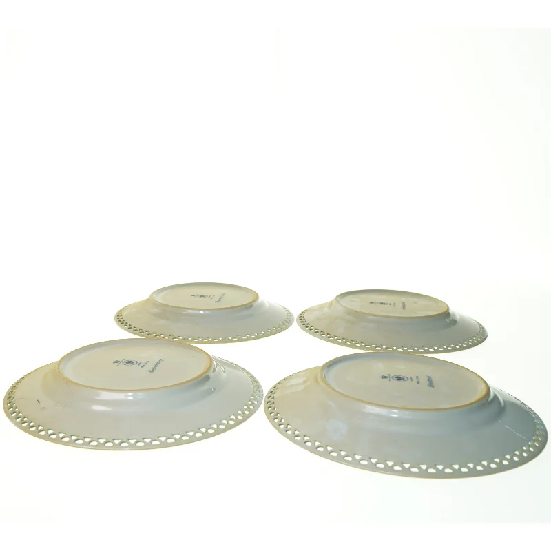 Tallerkener - 4stk fra Bing og Grøndahl (str. Ø25 cm)