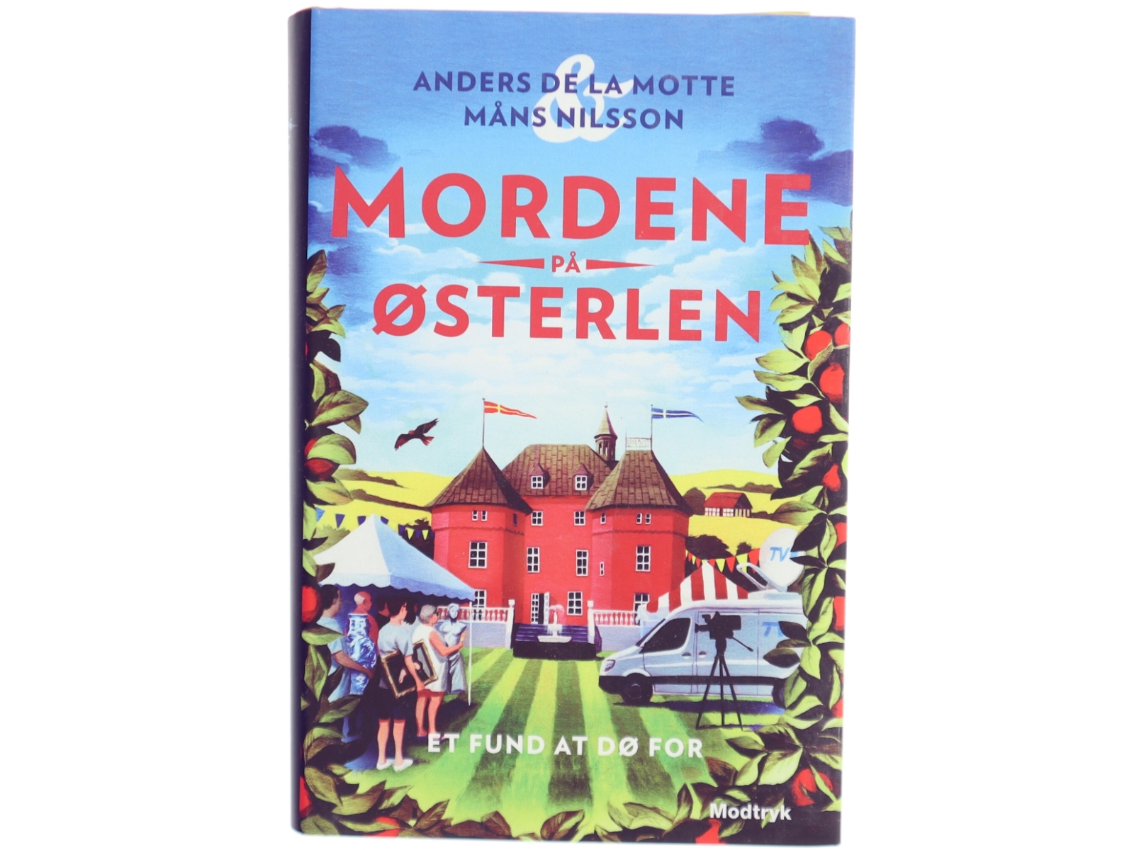Et fund at dø for : en puslespilskrimi af Anders De la Motte (Bog)