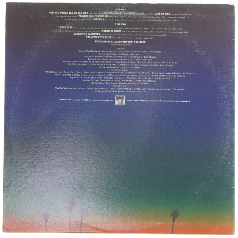 Love Breeze LP af Smokey Robinson