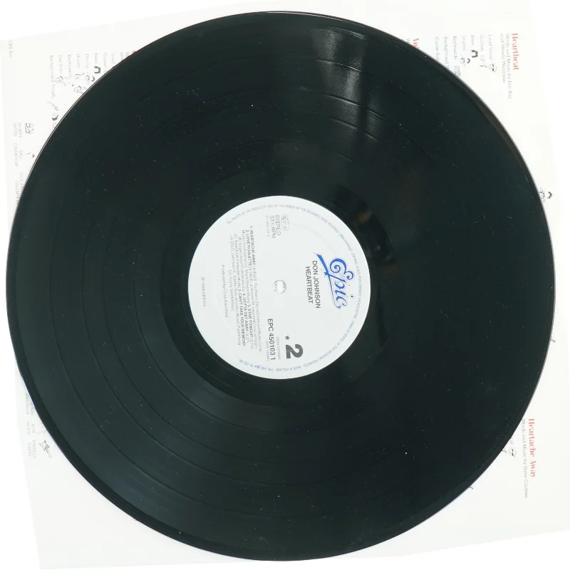 Heartbeat album af Don Johnson fra Epic