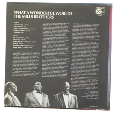 What a Wonderful World album af The Mills Brothers