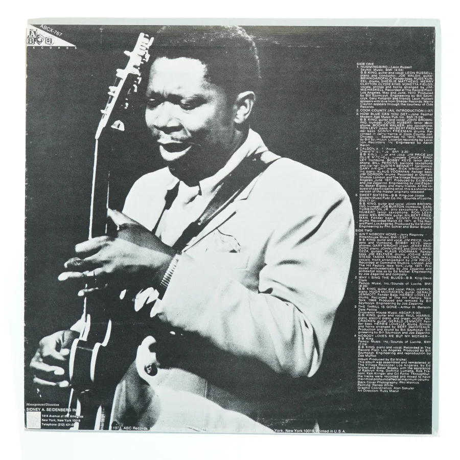 The Best of B.B. King Vinyl Record fra ABC Records
