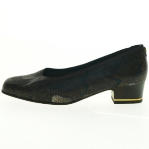 Skindpumps med slangeskindsmønster fra Ara (str. 37,5)