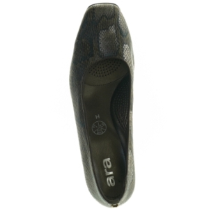 Skindpumps med slangeskindsmønster fra Ara (str. 37,5)