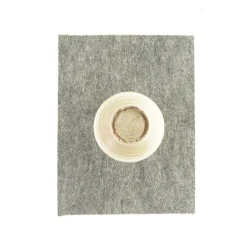 Vase med tynd åbning fra ukendt (str. HØ 15x9)