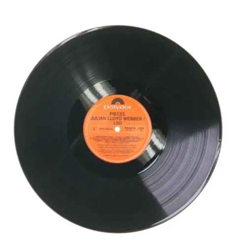 Vinylplade: Pieces af Julian Lloyd Webber og The London Symphony Orchestra fra Polydor