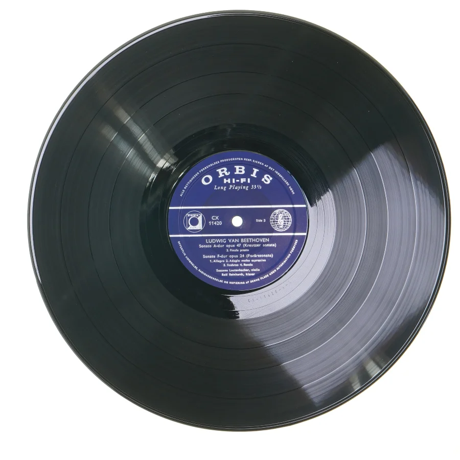 Beethoven LP fra Fona-Klubben fra Fona-Klubben