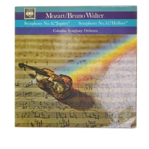 Mozart Symphony No. 41 & 35 LP fra CBS