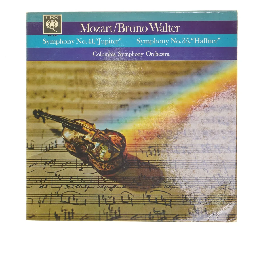 Mozart Symphony No. 41 & 35 LP fra CBS