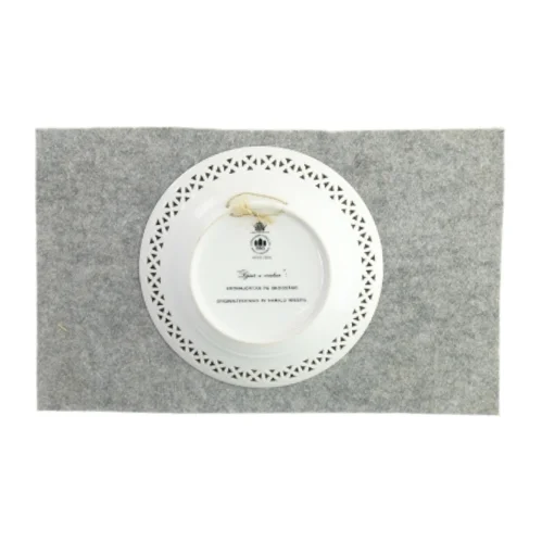 Tallerken med dyreprint fra B&G (str. Ø:22cm)