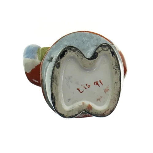 Dekorativ julemandsfigur med lys (str. LB:23x7cm)