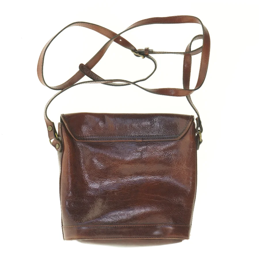 Lædertaske fra Adax (str. 25 x 23 cm)