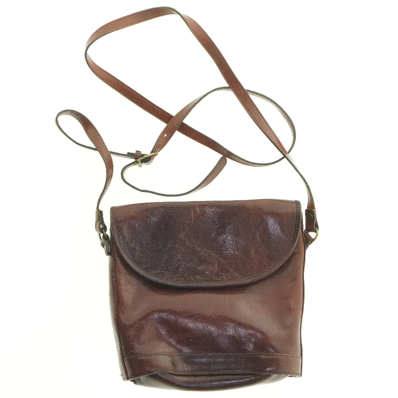 Lædertaske fra Adax (str. 25 x 23 cm)