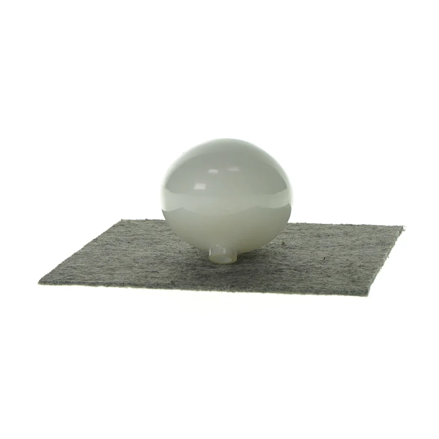 Hvis glasvase fra Ukendt (str. HØ:10x10cm)