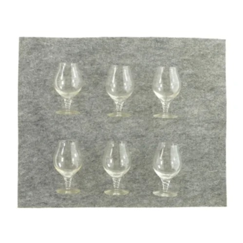 håndlavet Cognac glas 6 styk