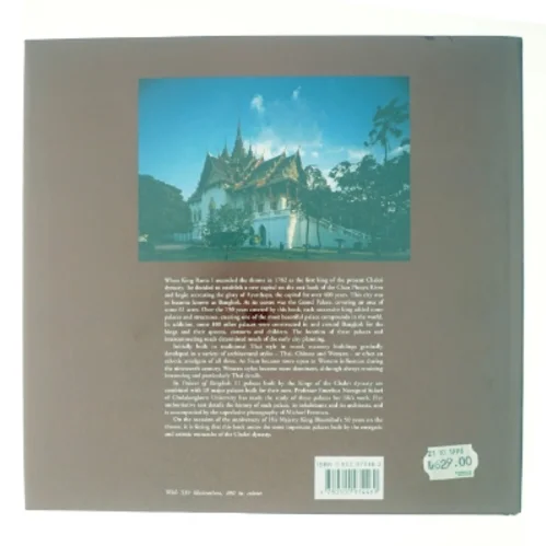 Palaces of Bangkok af Nǣngnō̜i Saksī (M.R.), Michael Freeman (Bog)