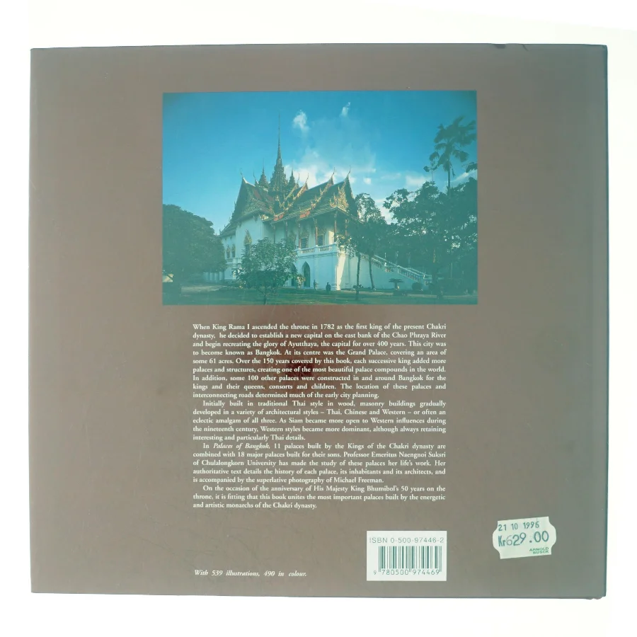 Palaces of Bangkok af Nǣngnō̜i Saksī (M.R.), Michael Freeman (Bog)