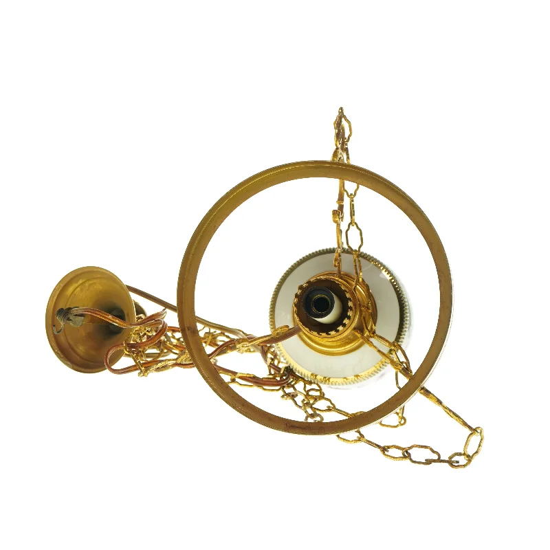 Gammeldags pendler lampe (str. HØ: 28x22 cm)