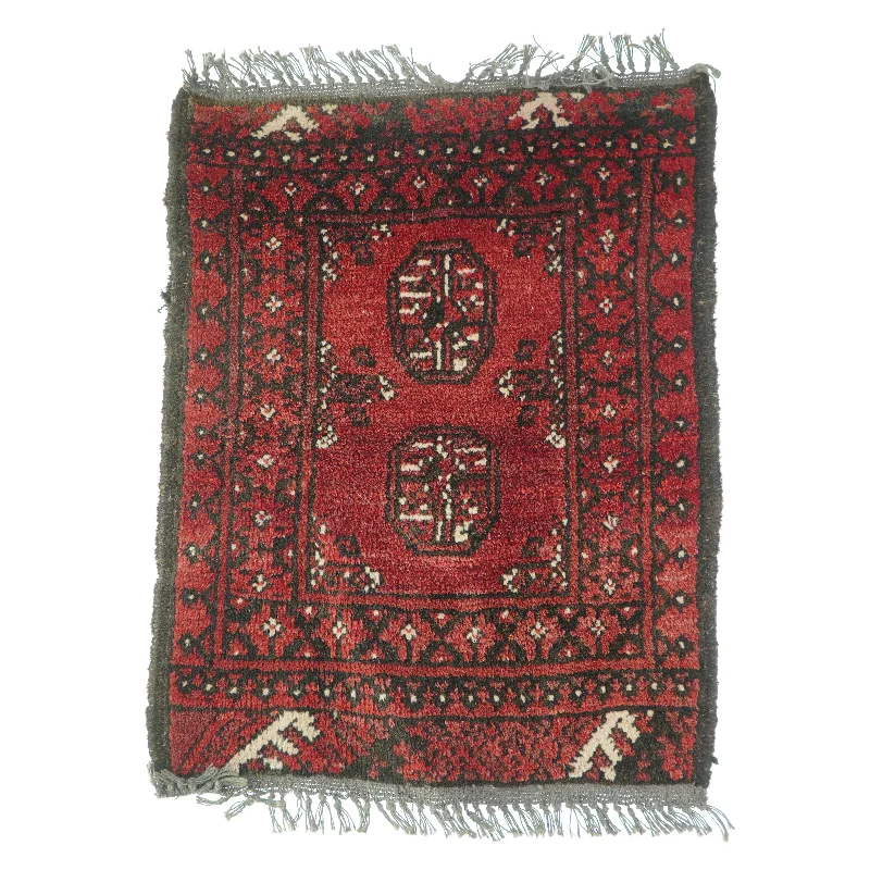 ægte Tæppe med mønster  (str. LB:70x54cm)