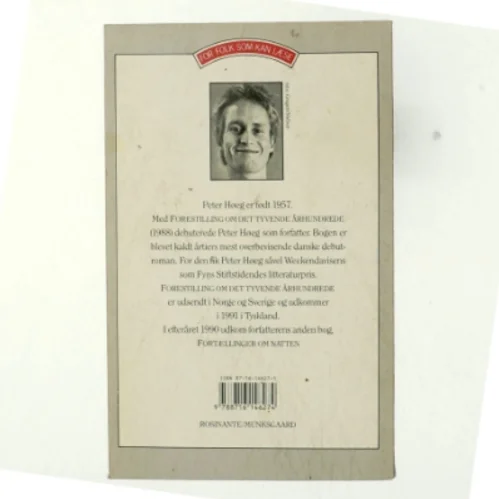Forestilling om det tyvende århundrede : roman af Peter Høeg (f. 1957-05-17) (Bog)