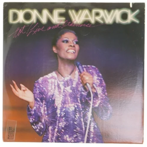 LP - Dionne Warwick 'Hot! Live and Otherwise'