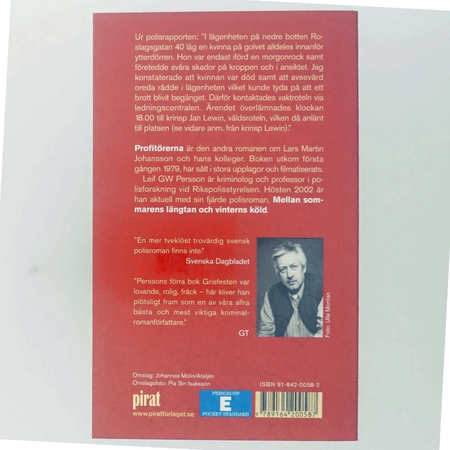 Profitörerna af Leif G. W. Persson (Bog)