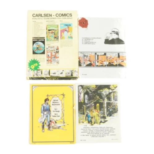 Forskellige tegneserier (4 stk)