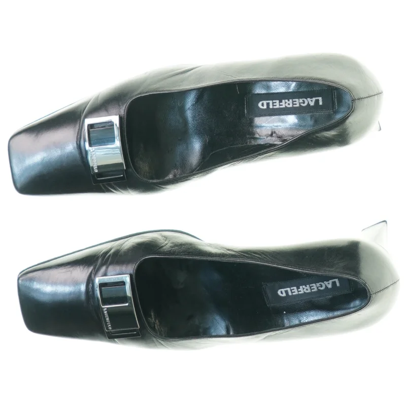 Sko med høje hæle fra Lagerfeld (str. 37)