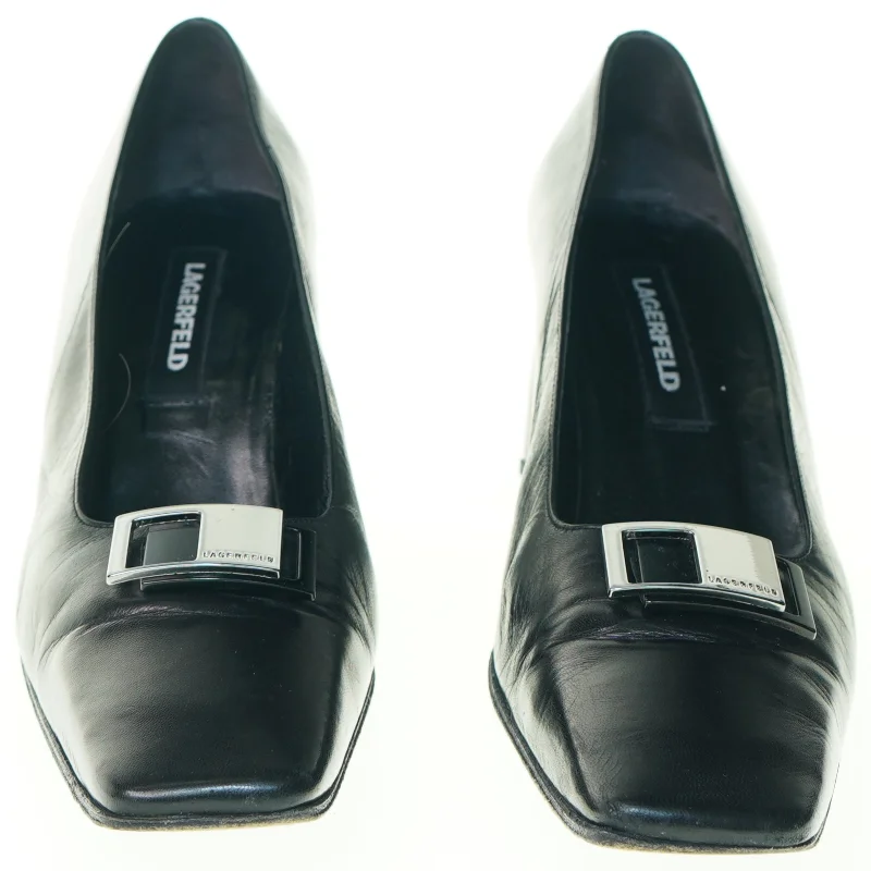 Sko med høje hæle fra Lagerfeld (str. 37)