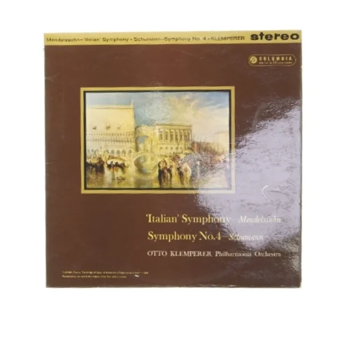 Mendelssohn og Schumann Symfonier LP fra Columbia