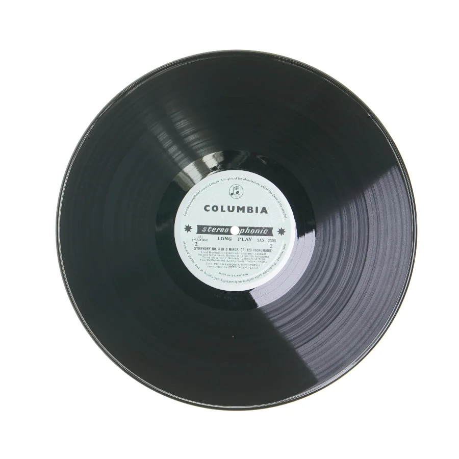 Mendelssohn og Schumann Symfonier LP fra Columbia