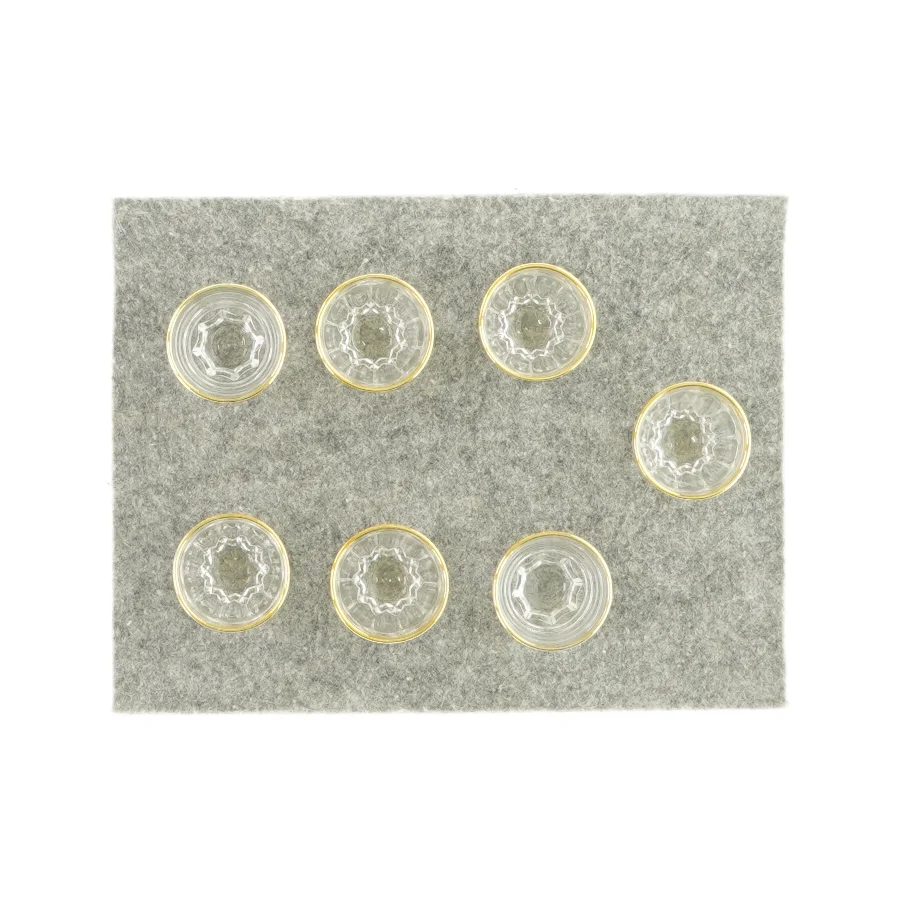 Små shotsglas 7 styk  (str. HØ: 4x4)