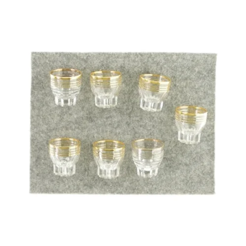 Små shotsglas 7 styk  (str. HØ: 4x4)