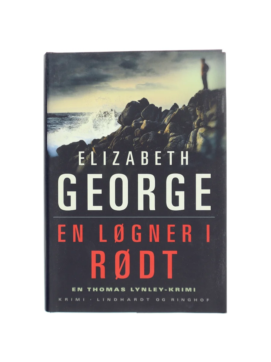 Forsiden af En løgner i rødt (Careless in Red) af Elizabeth George