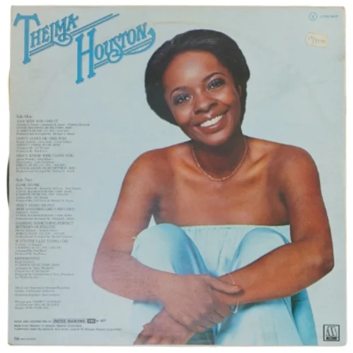 Vinyl Record - Thelma Houston: Any Way You Like It