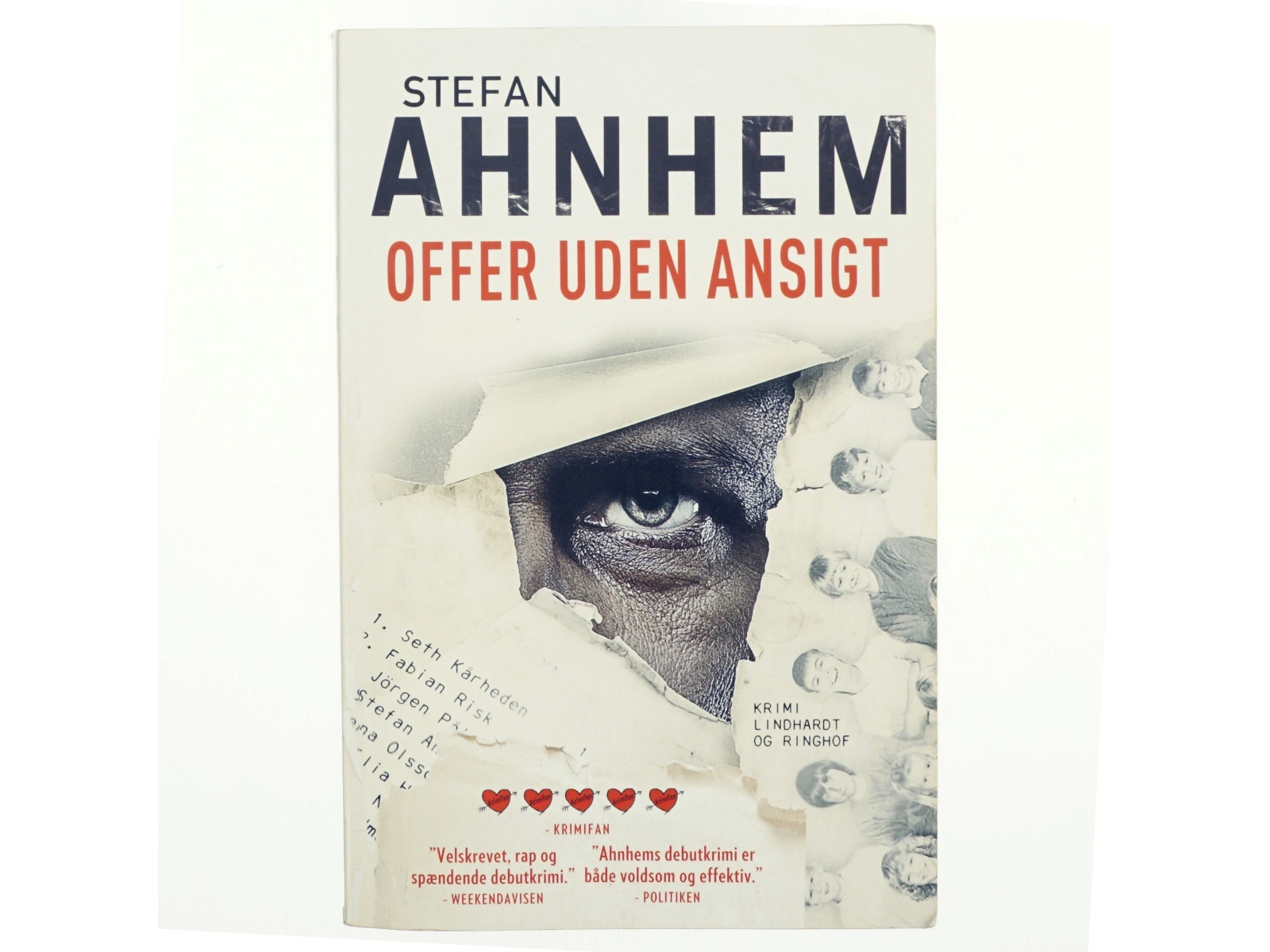 Offer uden ansigt af Stefan Ahnhem (Bog)