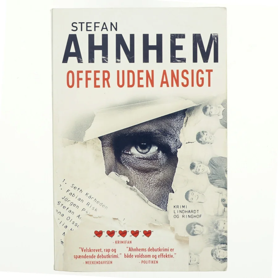 Offer uden ansigt af Stefan Ahnhem (Bog)