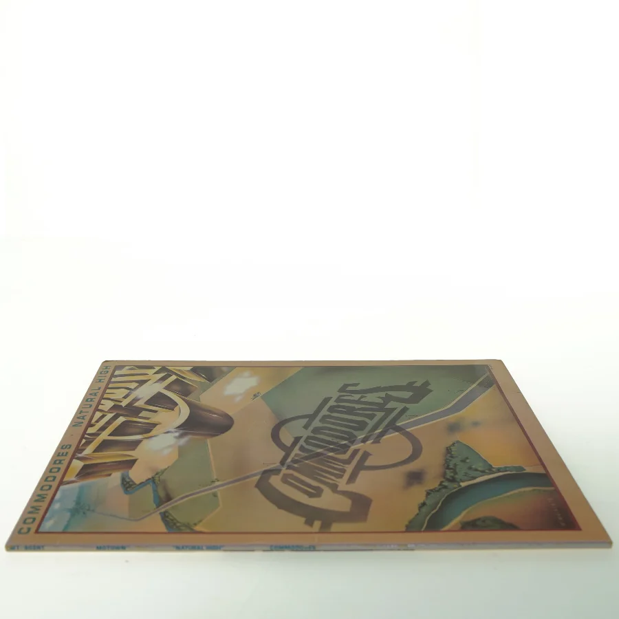 Commodores - Natural High LP fra Motown (str. Ø. 30 cm)