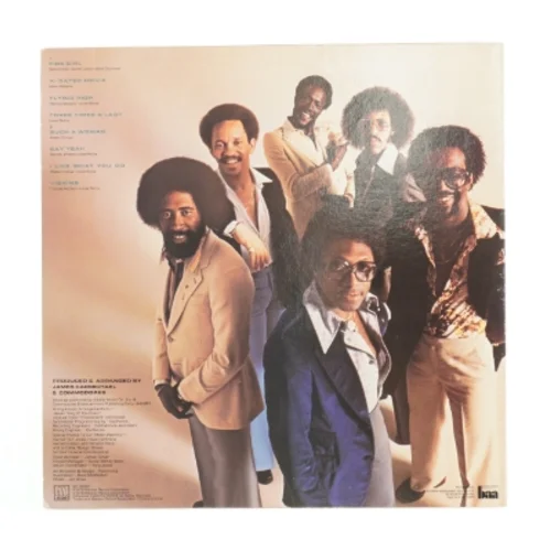 Commodores - Natural High LP fra Motown (str. Ø. 30 cm)