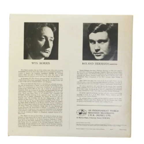 Gustav Mahler Symphony No. 5 LP