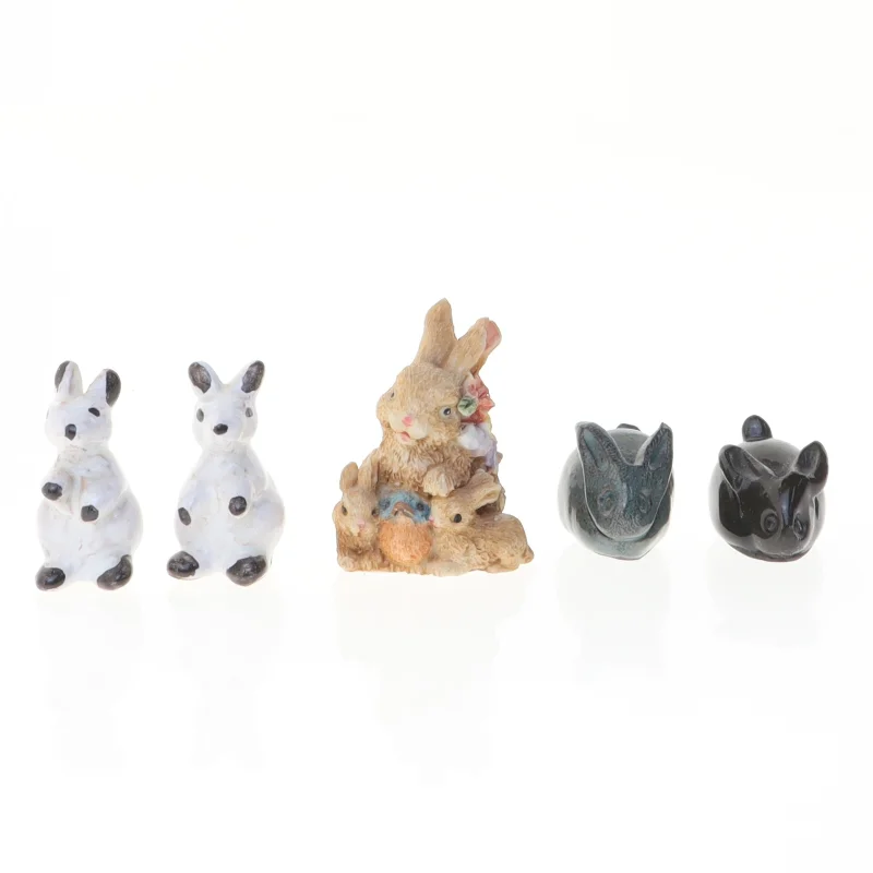 Figurer af kaniner (str. 4 cm)