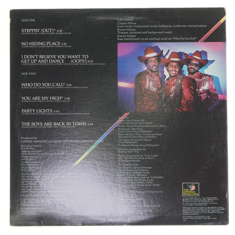 The Gap Band II vinyl album