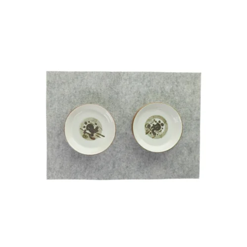 Dyne tallerkner (9 stk.) fra Ukendt (str. HØ:4x19cm)